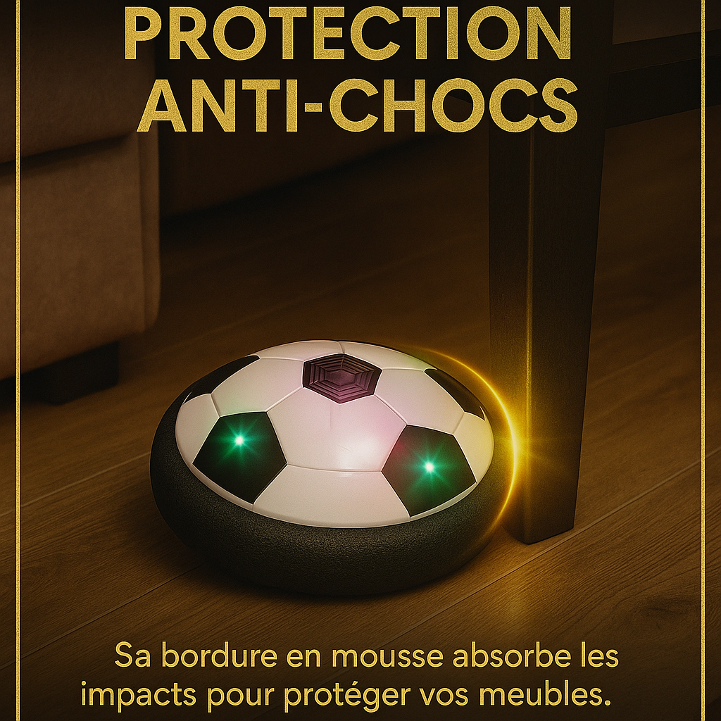 Ballon de Football Flottant LED - Jouet Aérofoot Lumineux pour Enfants