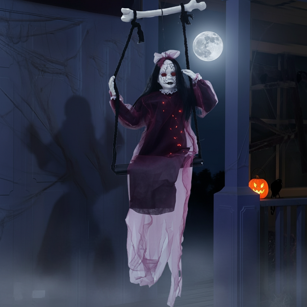 Scène nocturne - Ambiance Halloween parfaite