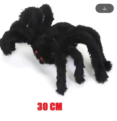 ARAIGNÉES GÉANTES EN PELUCHE - 7 Tailles de 30cm à 200cm - Pattes Flexibles Halloween