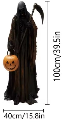 Décorations Halloween Suspendues 2D - Collection 4 Personnages en Tissu 100cm