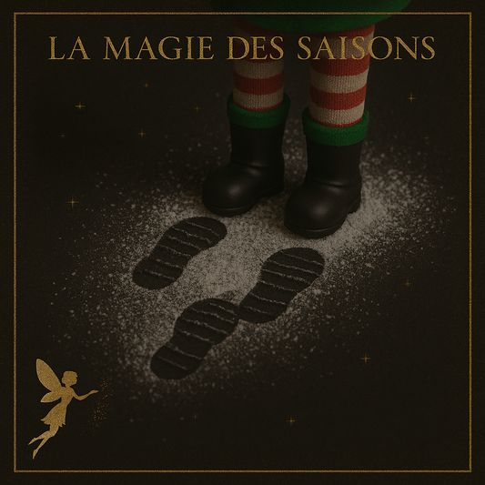 Mini Bottes de Lutin Farceur Noires - 2 Paires pour Décoration de Noël