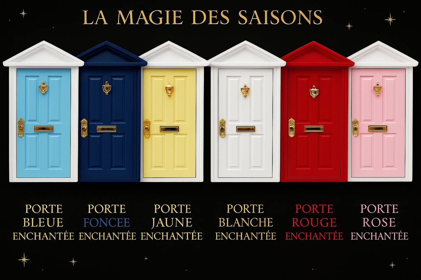 Mini Porte de Lutin Farceur en Bois - Décoration Magique de Noël