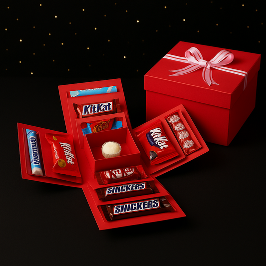 Boîte Cadeau Surprise Explosion DIY - Boîte à Snacks Personnalisable