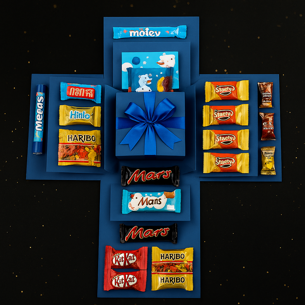 Boîte Cadeau Surprise Explosion DIY - Boîte à Snacks Personnalisable