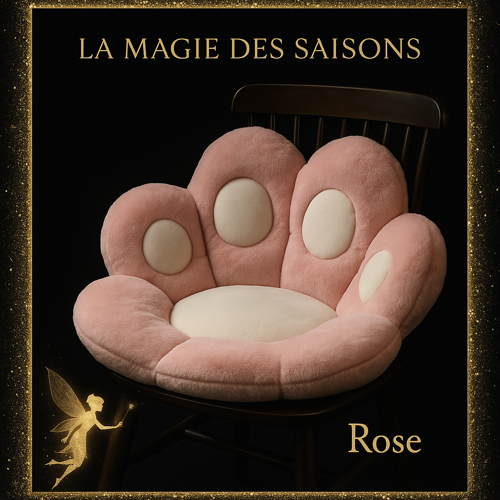 Coussin Patte de Chat Kawaii - Assise Confort