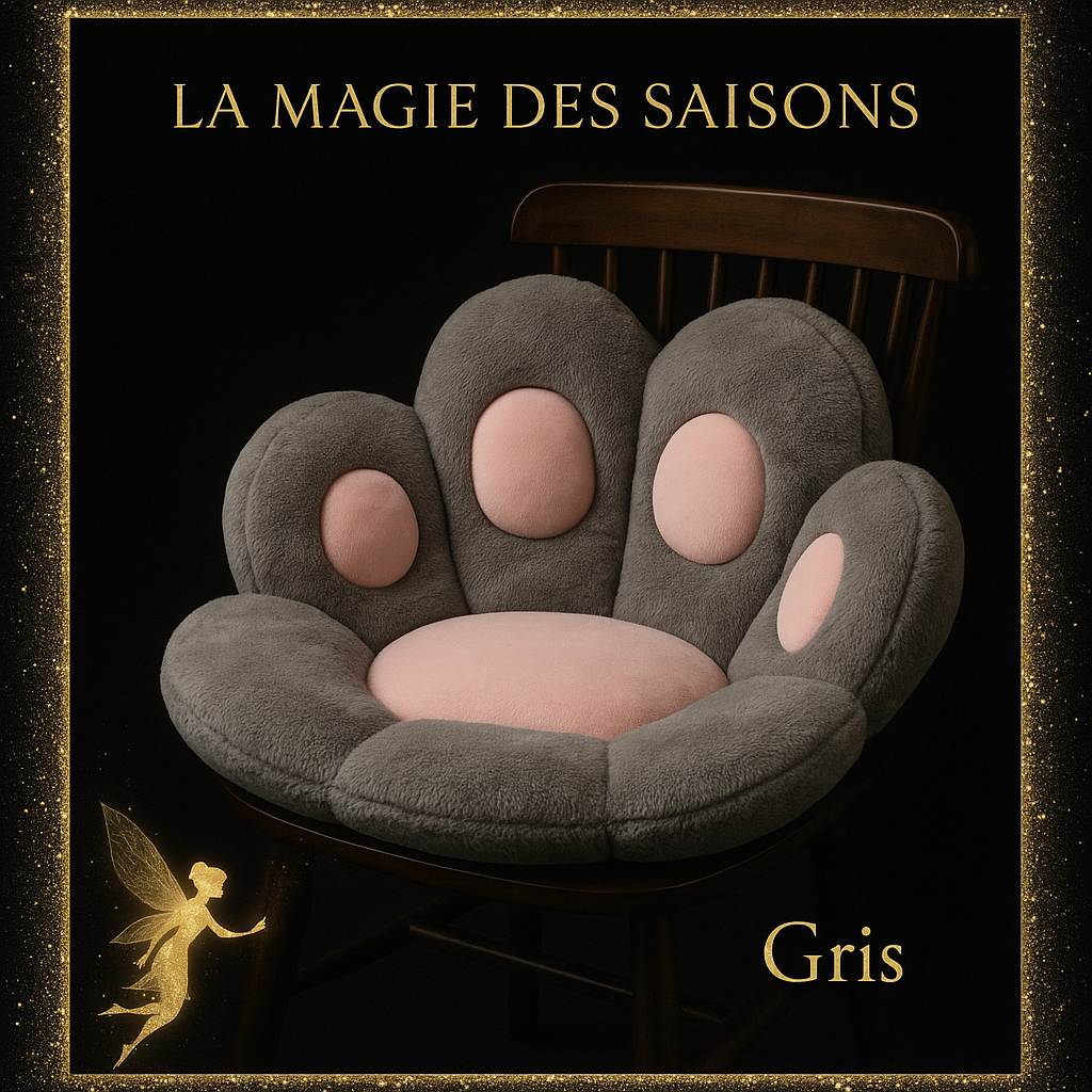 Coussin Patte de Chat Kawaii - Assise Confort