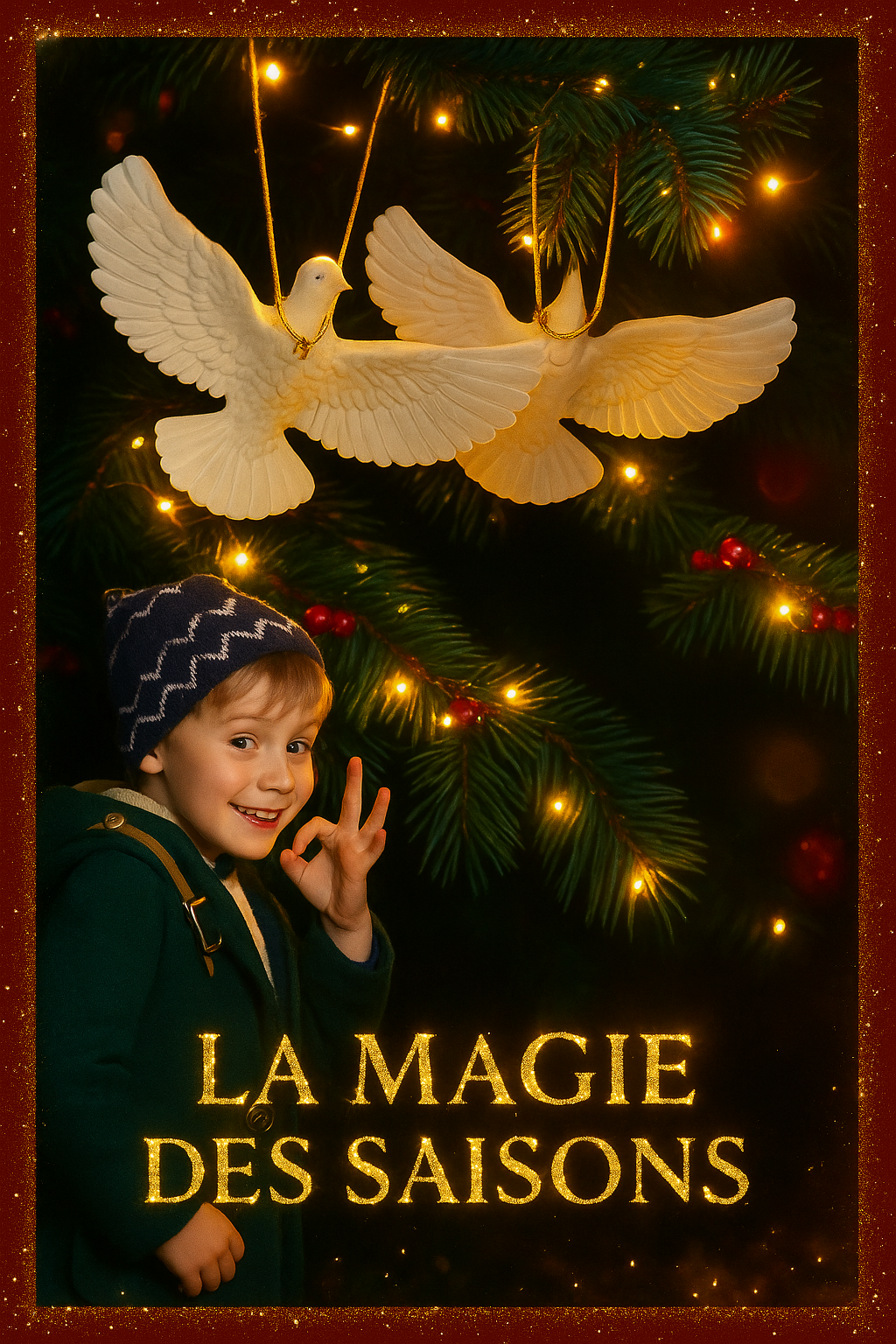 Colombes Blanches Décoratives à Suspendre - Inspiration Maman J'ai Raté l'Avion