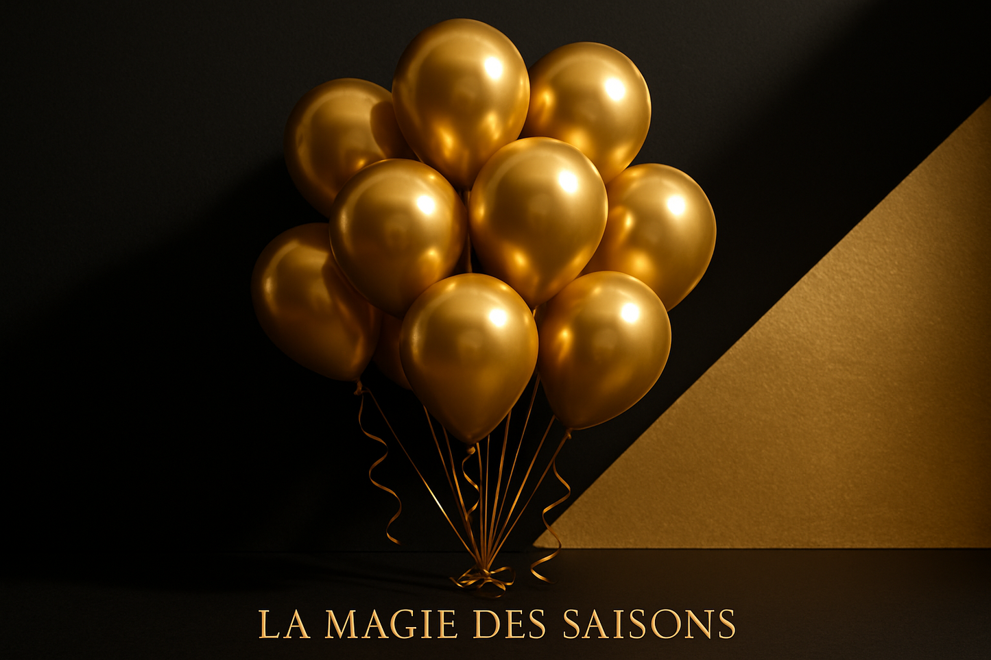 Ballons Dorés - Style boutique