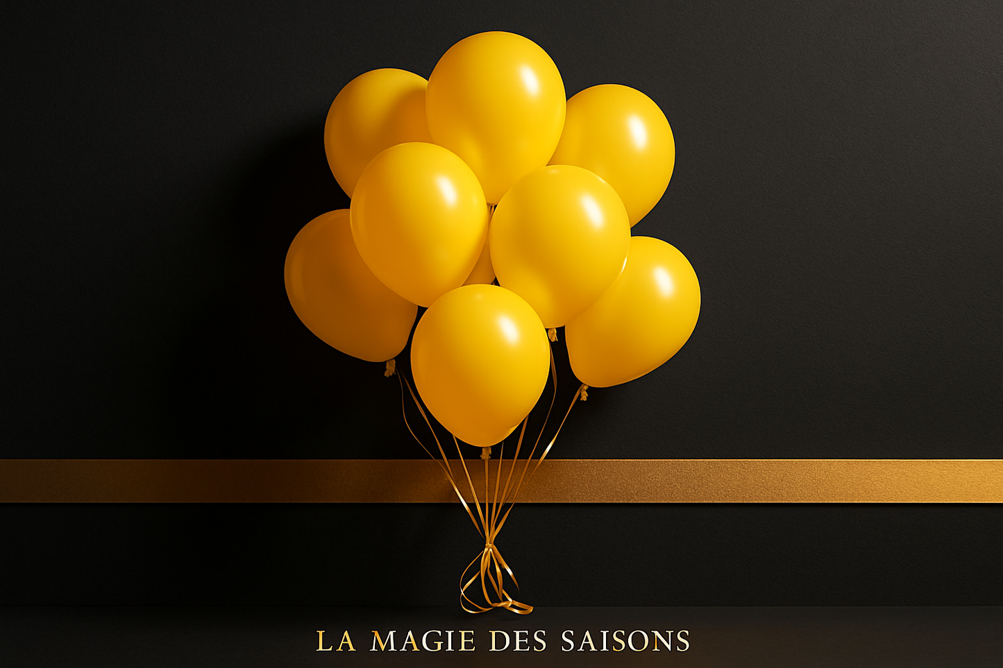 Ballons Jaunes - Style boutique