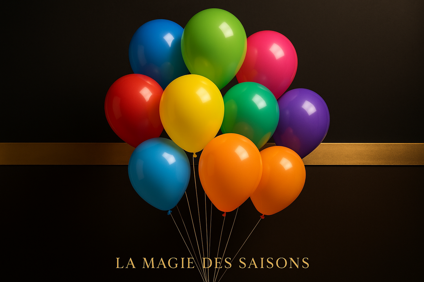 Ballons Mix Multicolore - Style boutique