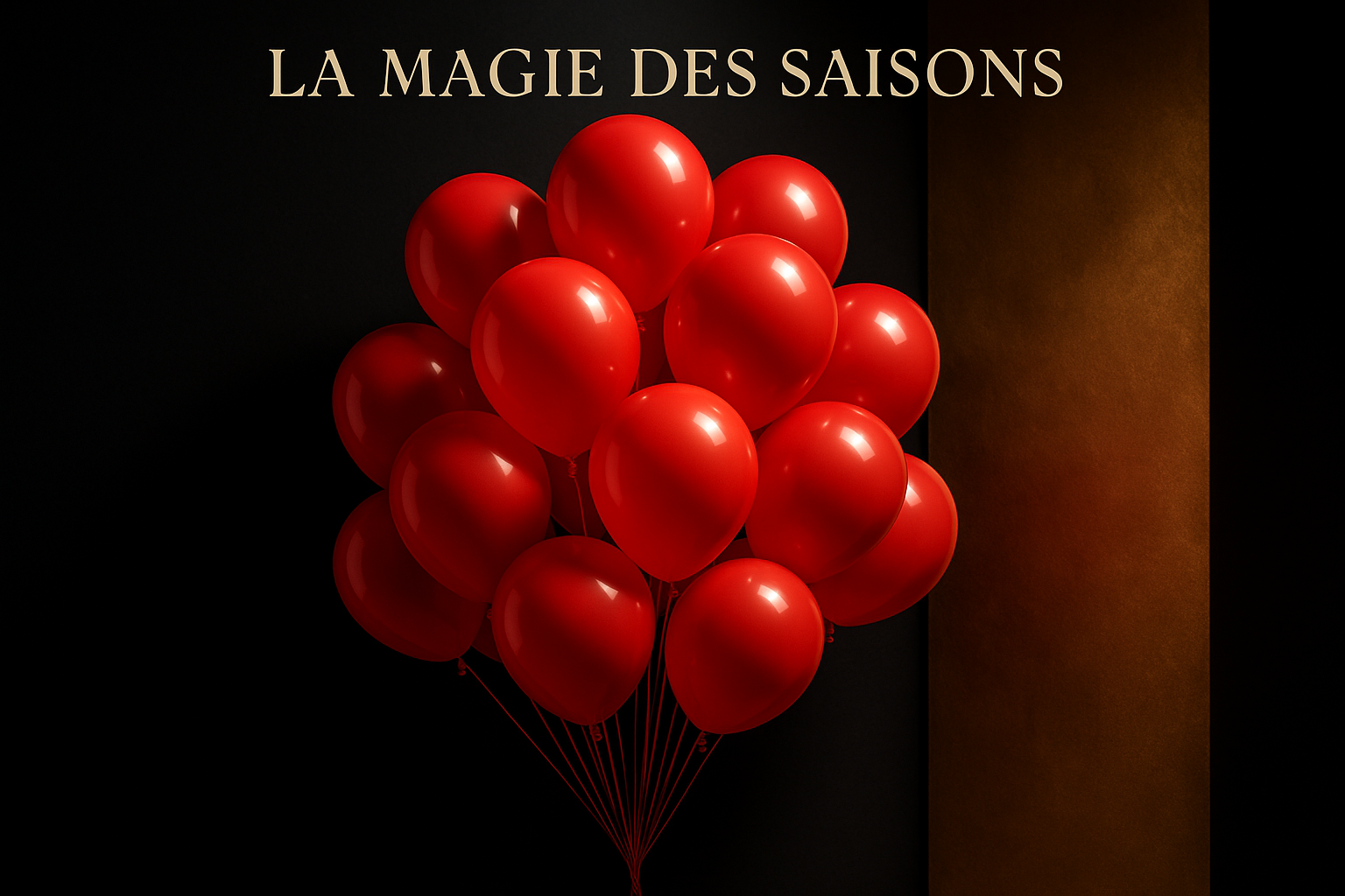 Ballons Rouges - Style boutique