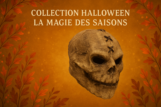 Bannière promotionnelle avec le masque