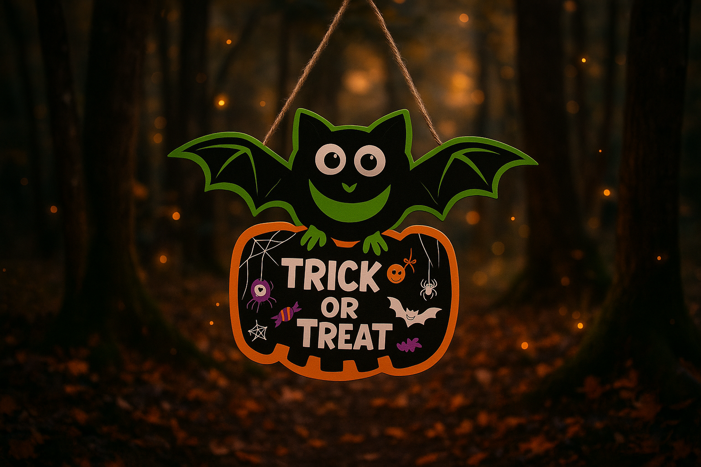Chauve-souris Trick or Treat Magique