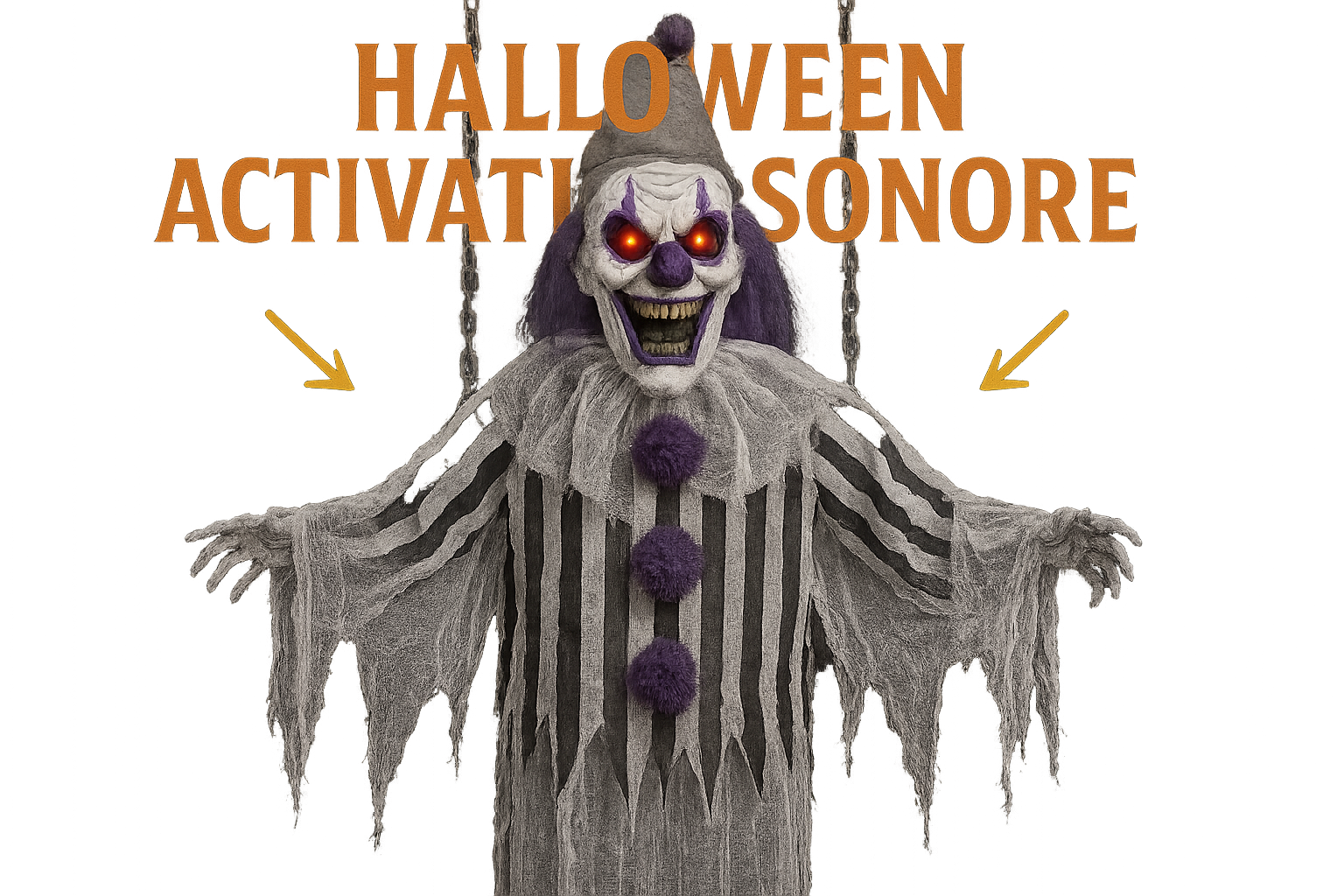 Clown Fantôme - Halloween Activation Sonore