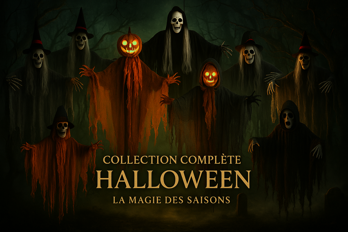 Collection Complète Halloween - Environnement Terrifiant