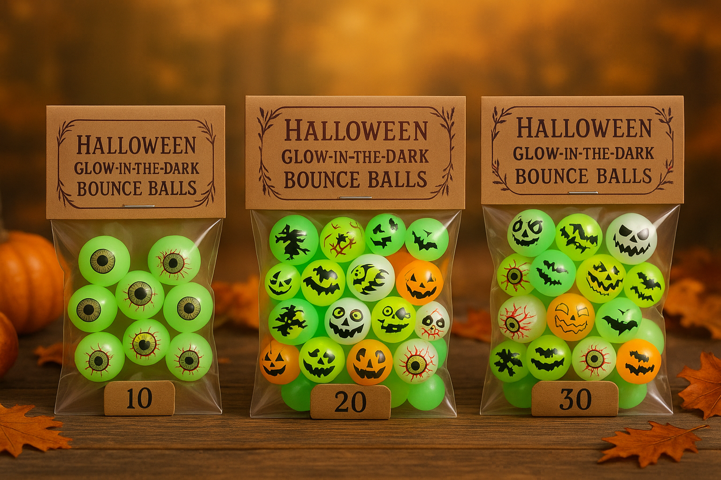 Comparaison des packs 10-20-30 pièces