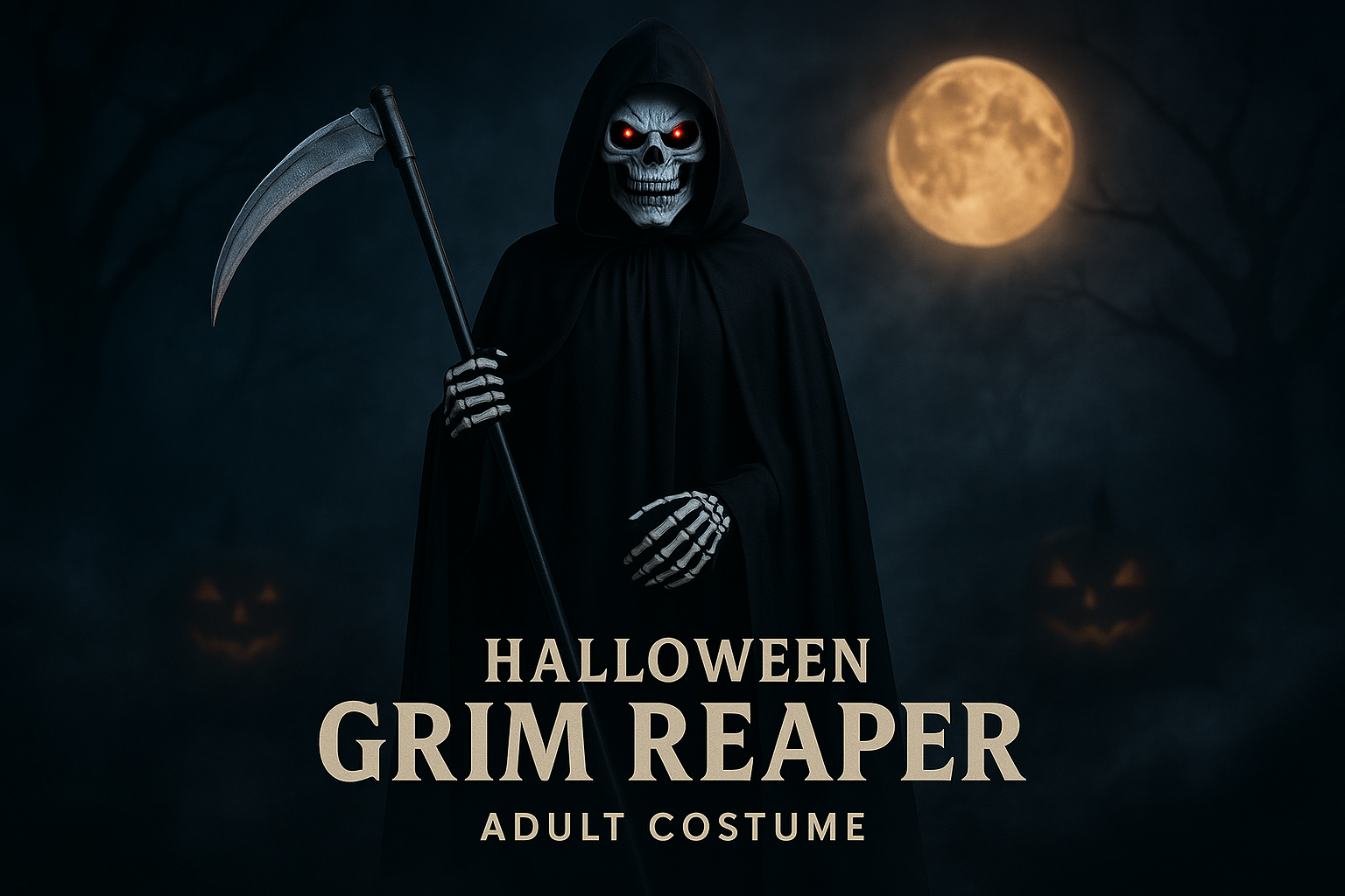 Costume Faucheuse Halloween Adulte