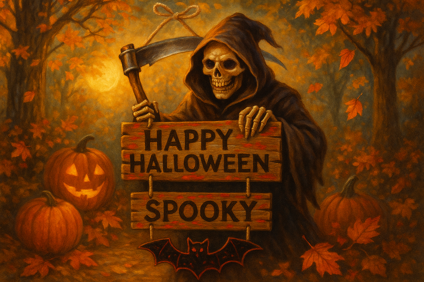 Décoration Saisonnière Grim Reaper