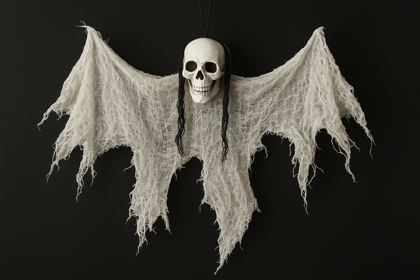 Fantôme Blanc avec Tissu Déchiré