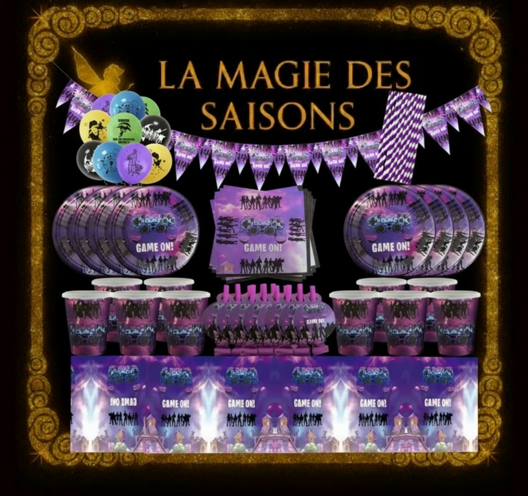 La Magie des Saisons - Articles de fête violets