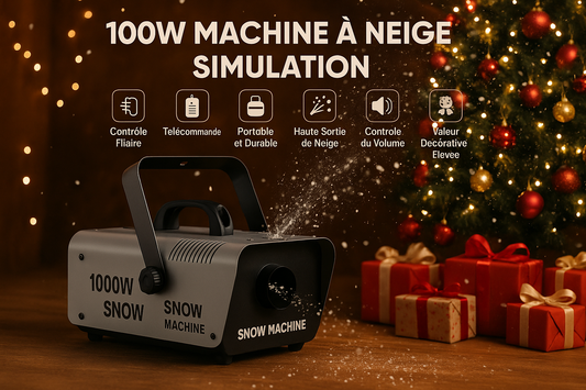 Machine à neige 1000W grise