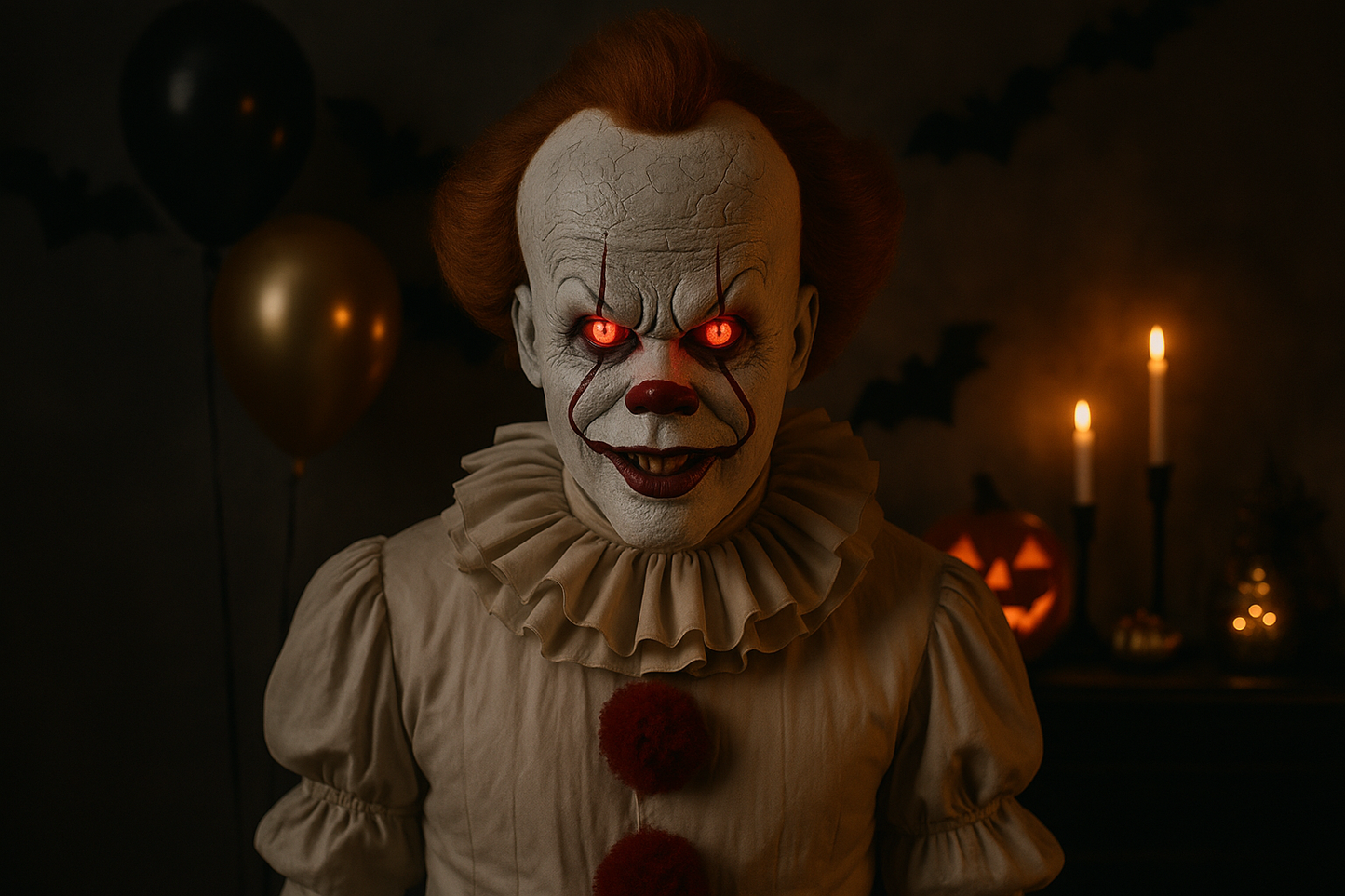 Masque Pennywise - Scène d'utilisation