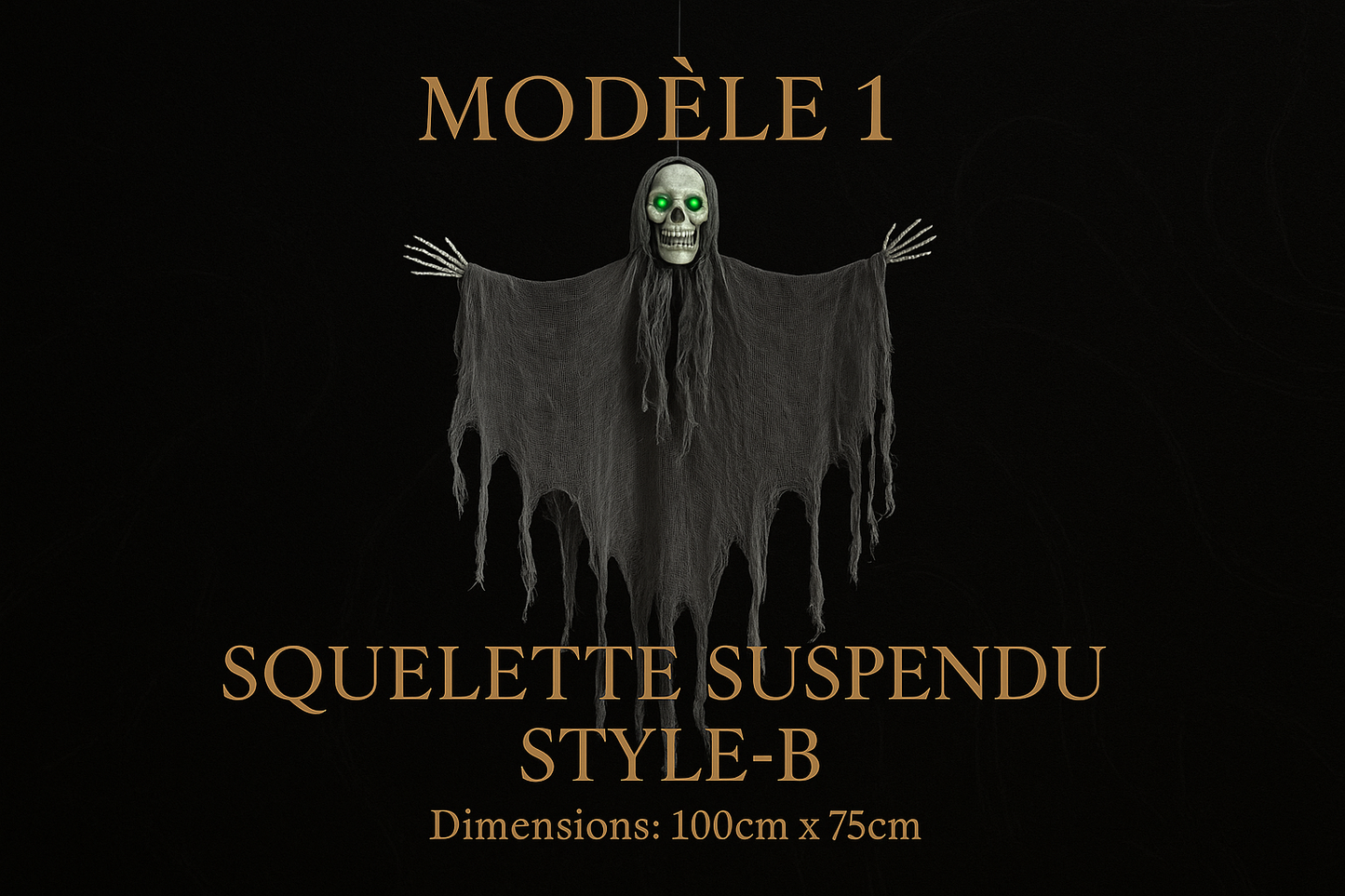 Modèle 1 - Squelette Style-B (100cm x 75cm)
