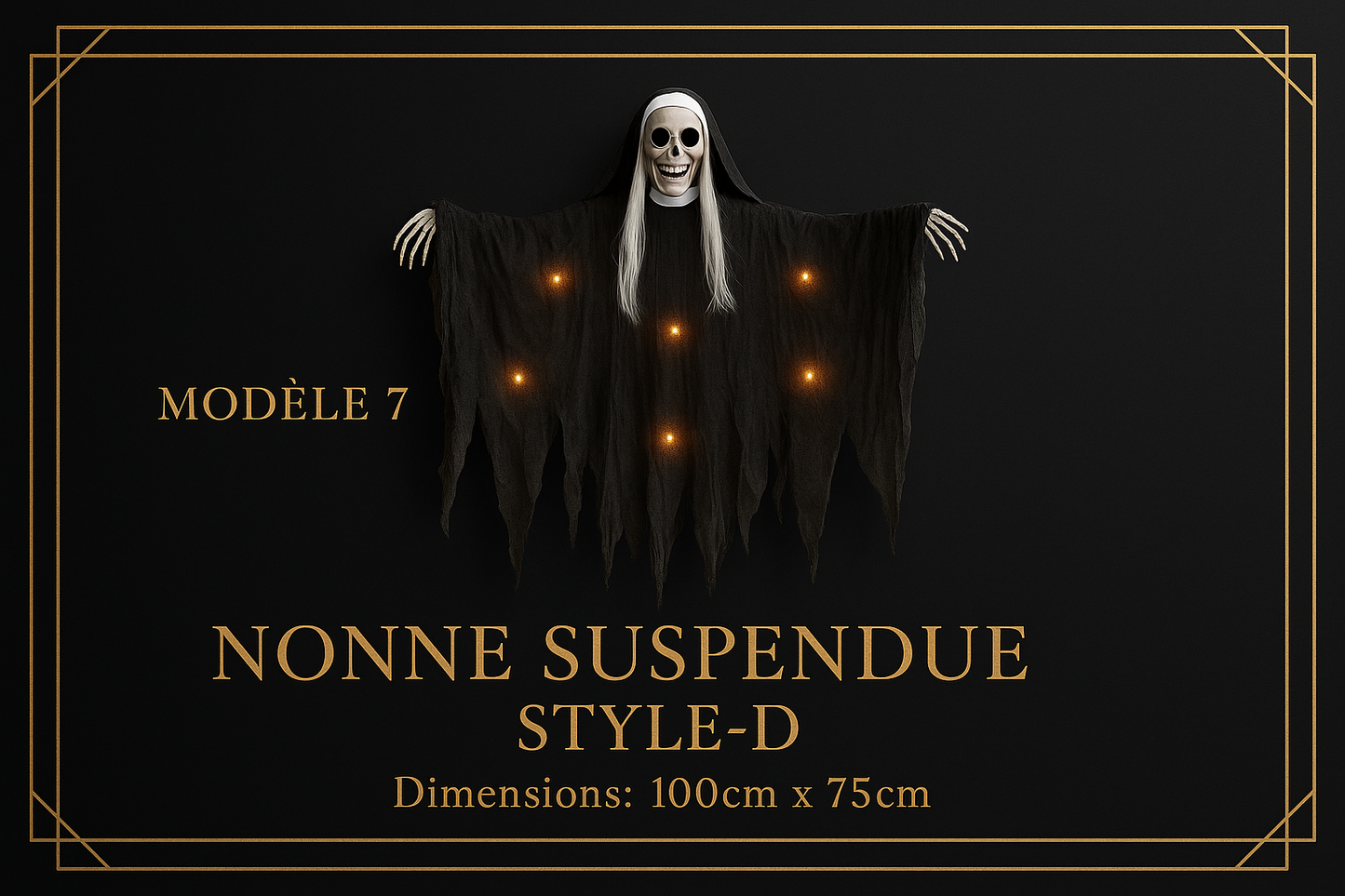 Modèle 7 - Nonne Style-D (100cm x 75cm)
