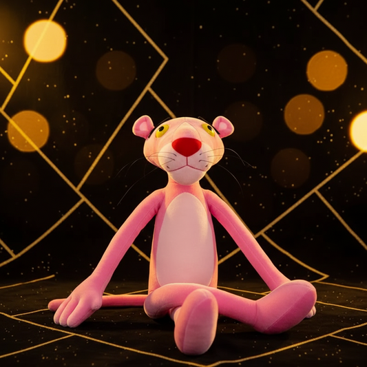Peluche Panthère Rose Géante - 60cm à 180cm