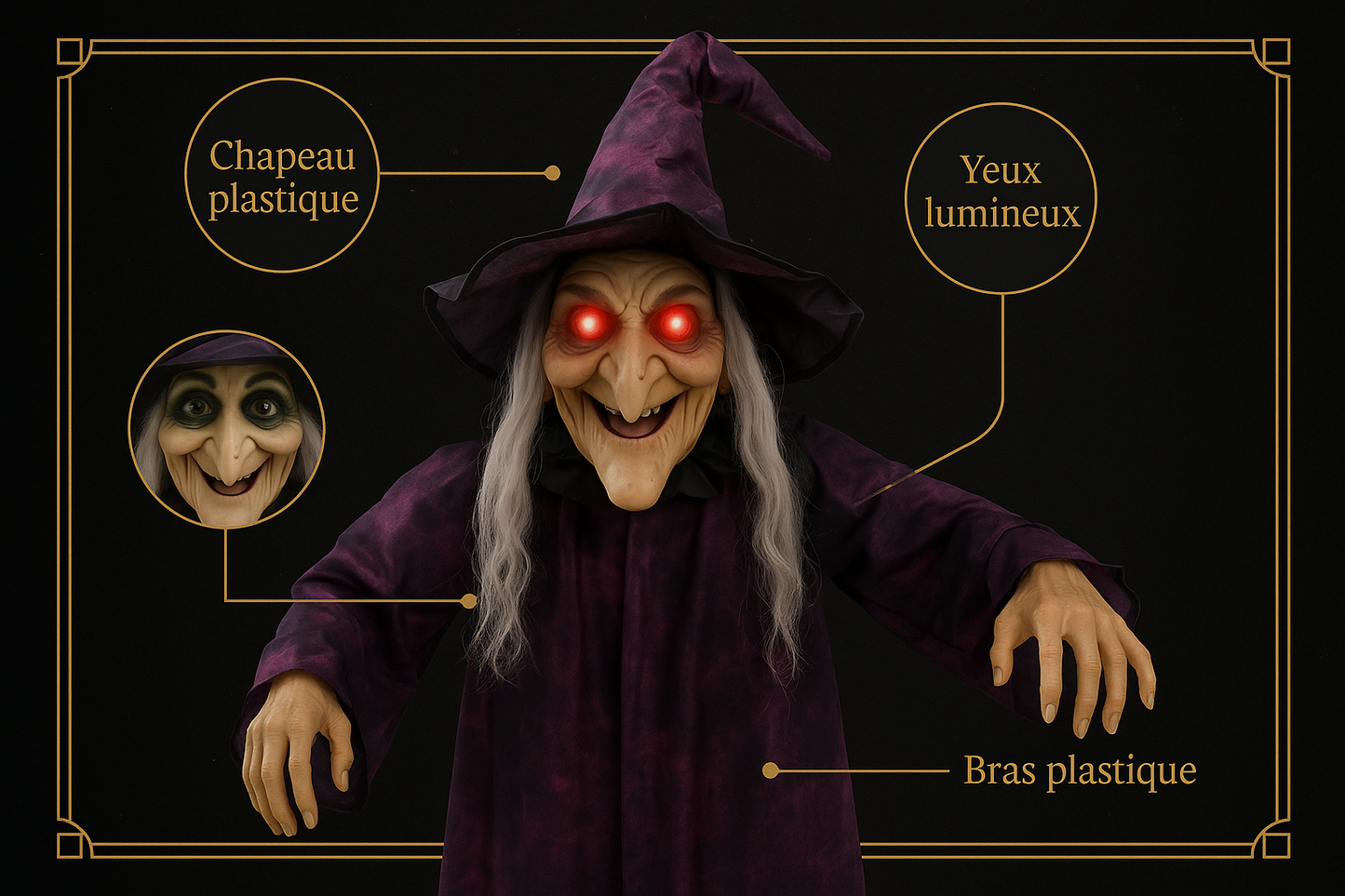 Sorcière Géante - Détails Français