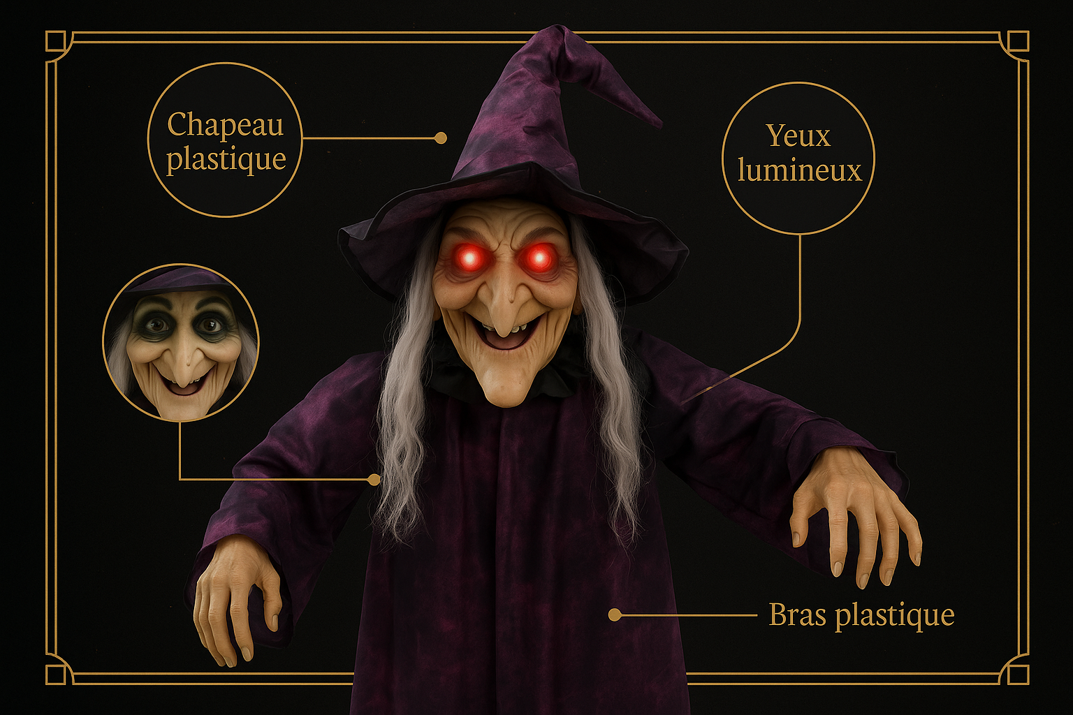 Sorcière Géante - Détails Français